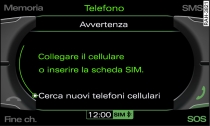 Ricerca di nuovi telefoni cellulari